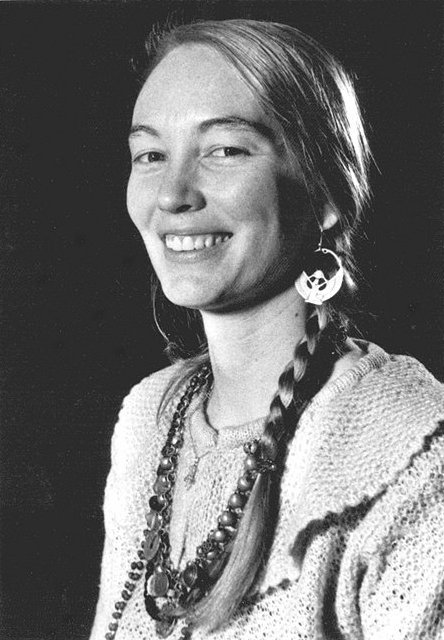 A black & white photo of Traci